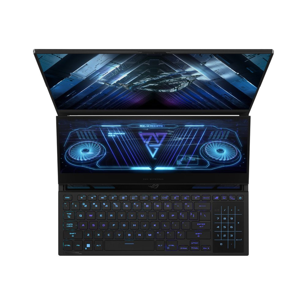 ROG Zephyrus Duo 16 Gaming Laptop, 16” Mini LED 240Hz/3Ms, QHD 16:10, NVIDIA Geforce RTX 4090, AMD Ryzen 9 7945HX, 32GB DDR5, 2TB SSD, Windows 11 Pro, GX650PY-XS97