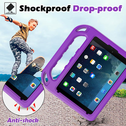 Kids Case for Ipad Mini 1 2 3 - Light Weight Shock Proof Handle Stand Kids for Ipad Mini, Ipad Mini 3Rd Generation, Ipad Mini 2 with Retina Display - Purple